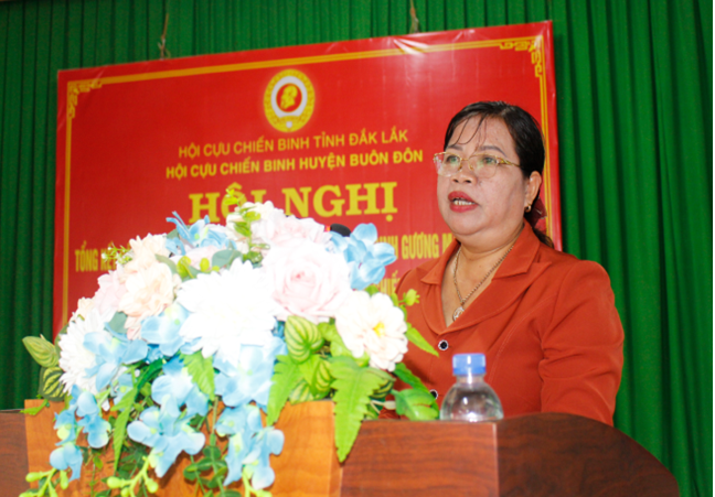 HỘI CỰU CHIẾN BINH HUYỆN BUÔN ĐÔN TỔNG KẾT CÔNG TÁC HỘI NĂM 2024